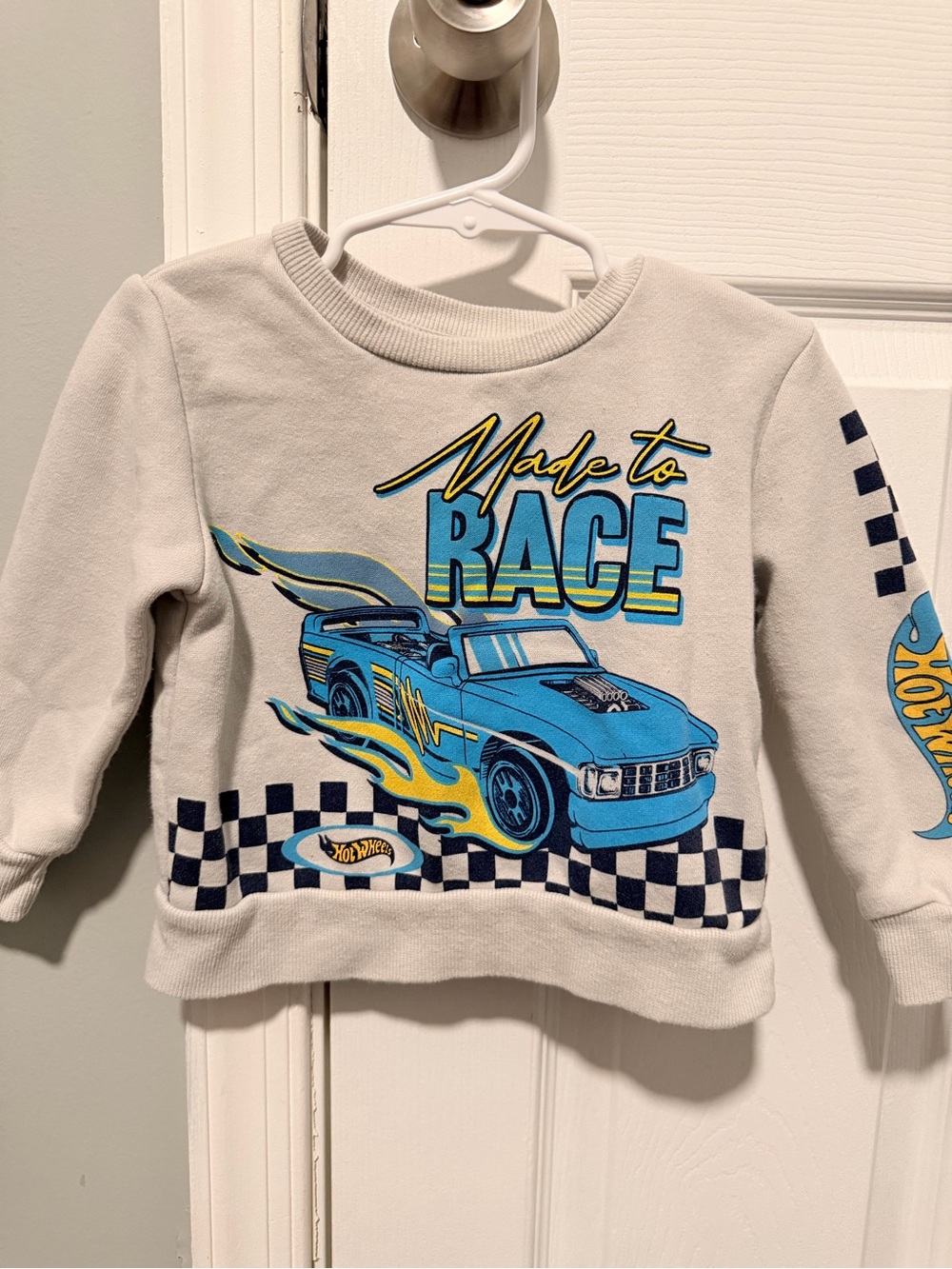 Made to Race Hot Wheels Sweatshirt | Size 18m